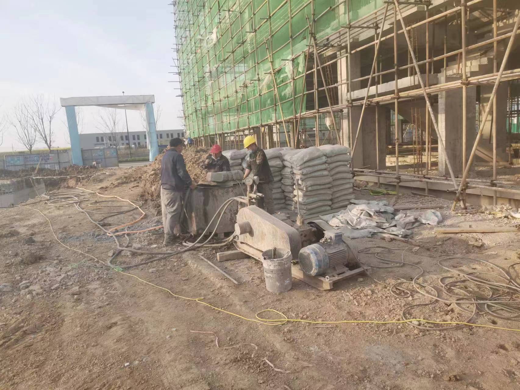 彭水别墅下沉注浆